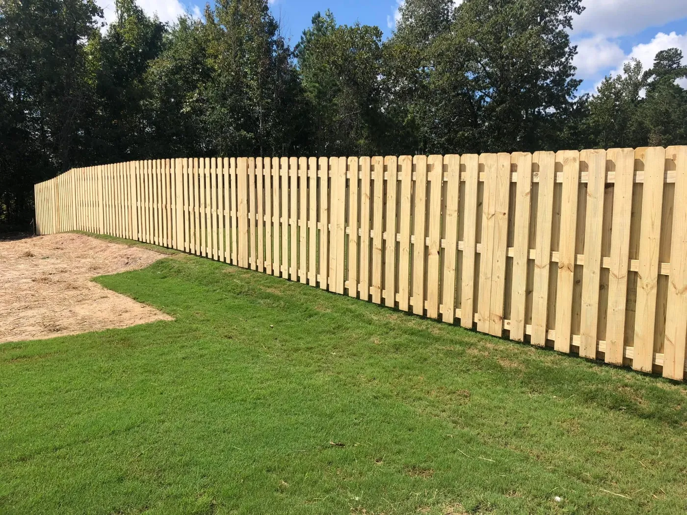 Fencing and yard work by Home Tech Solutions