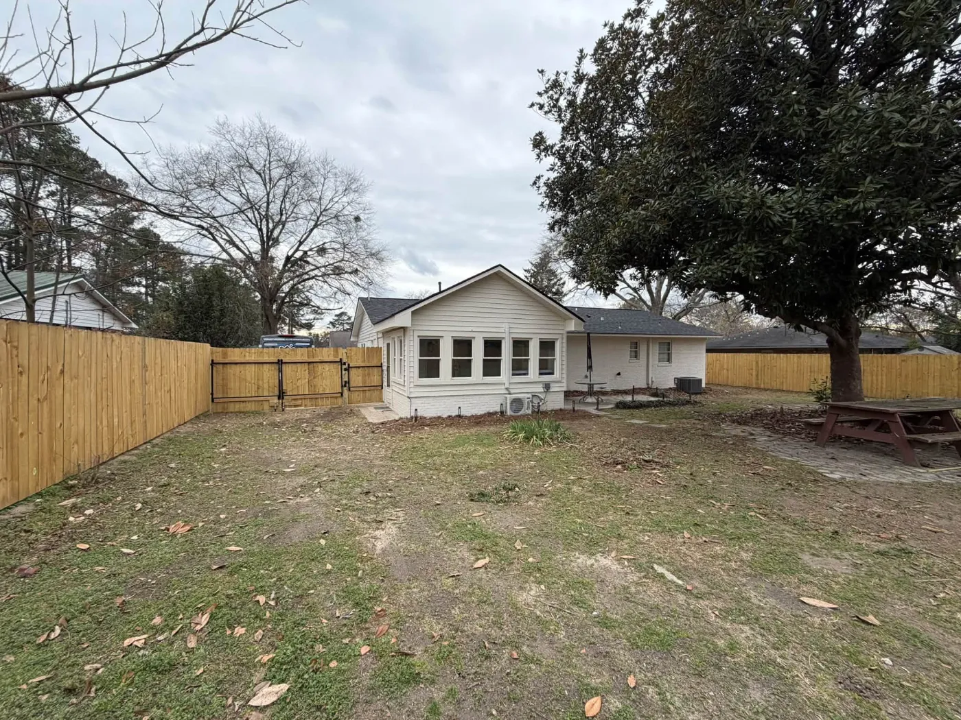 Fencing and yard work by Home Tech Solutions