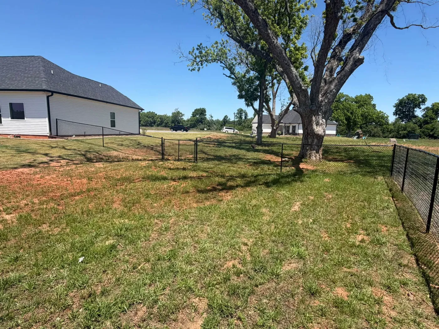 Fencing and yard work by Home Tech Solutions