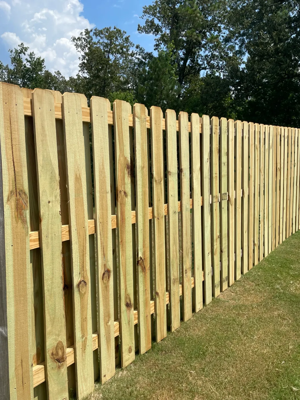 Fencing and yard work by Home Tech Solutions